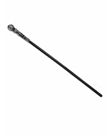 Silverfärgad käppspira 80 cm