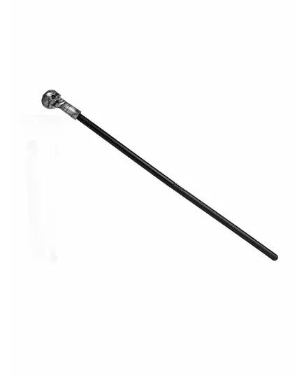 Scepterkäpp med dödskalle 75 cm