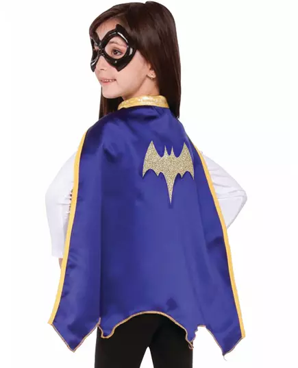 Mantel och mask Batgirl Super Hero Girls™ för barn