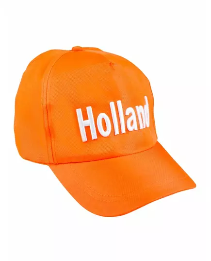 Orange keps supporter Nederländerna vuxen