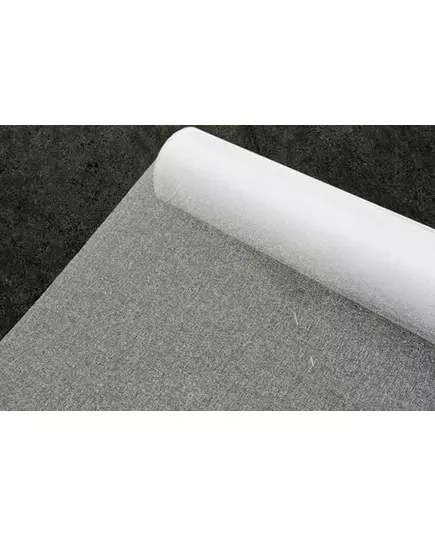 Glittrande vit organzalöpare 28 cm x 5 m