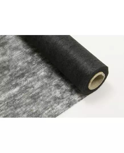 Svart nonwoven-bordslöpare 29 cm x 10 m