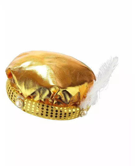 Gyllene sultan-turban vuxen