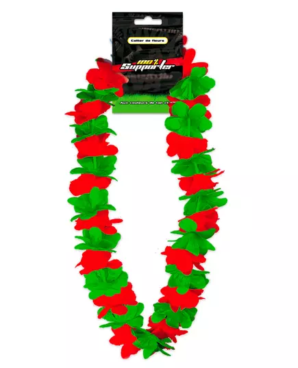 Hawaiianskt halsband Portugal-supporter