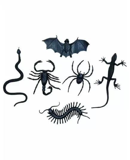 6 Halloween-dekorationer små varelser