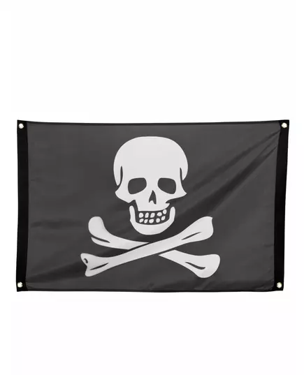 Pirats flagga med öljetter