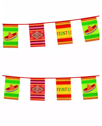 Mexikansk girlang i plast