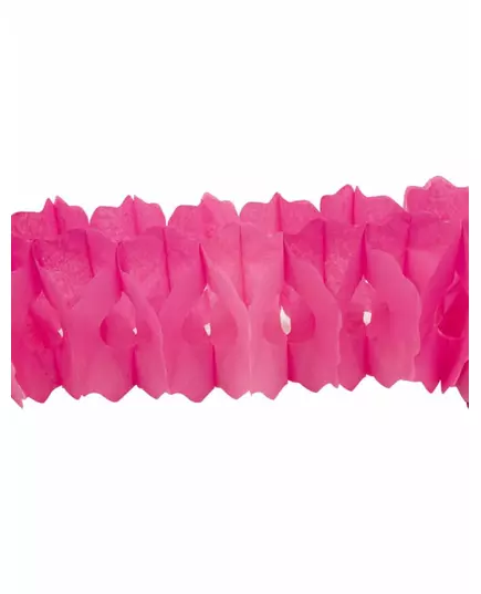 Fuchsiapappersgirlang 15 cm x 4 m