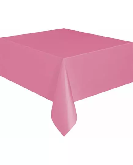 Rosa rektangulär plastduk