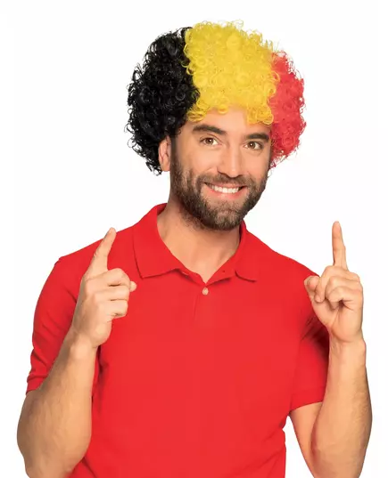 Afroperuk supporter Belgien vuxen