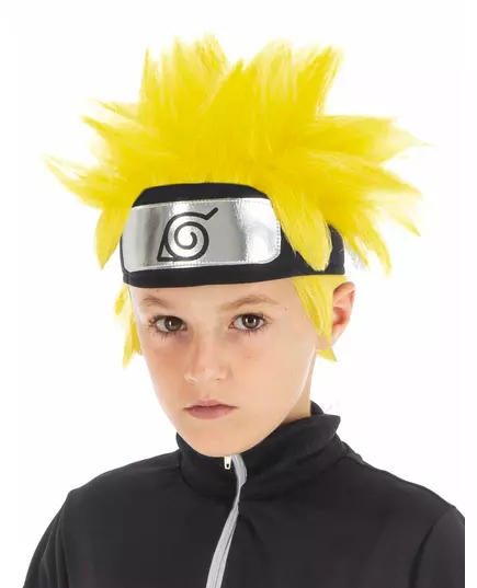 Gul Naruto Shippuden™-peruk barn