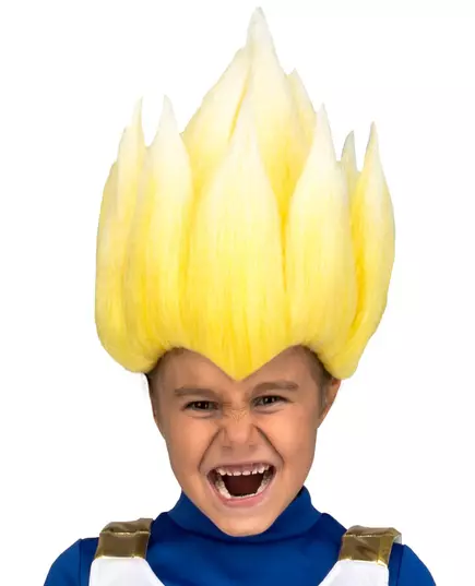 Peruk Super Saiyan Vegeta Dragon Ball™ barn
