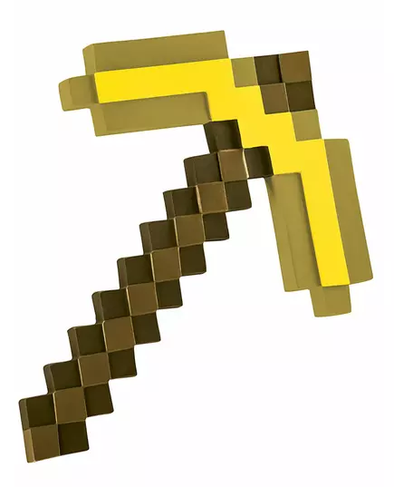 Hacka Minecraft™ guldfärgad barn