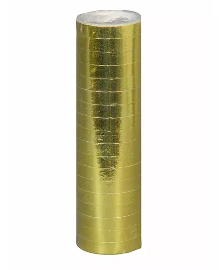 Serpentinerulle guld 4 m