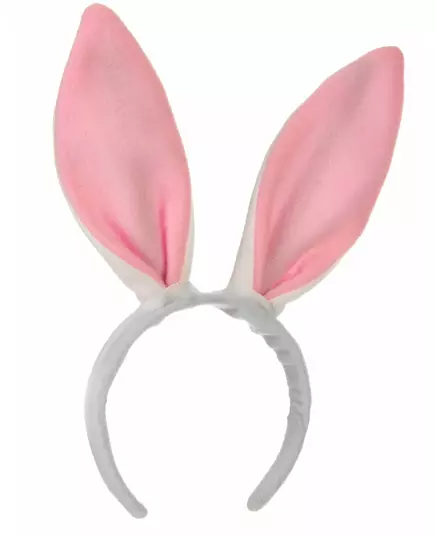 Diadem med rosa kaninöron barn