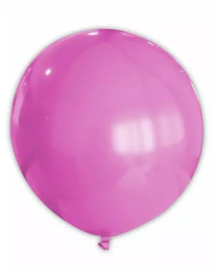 Fuchsiarosa ballong 80 cm