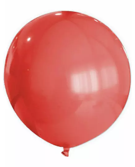 Röd ballong 80 cm