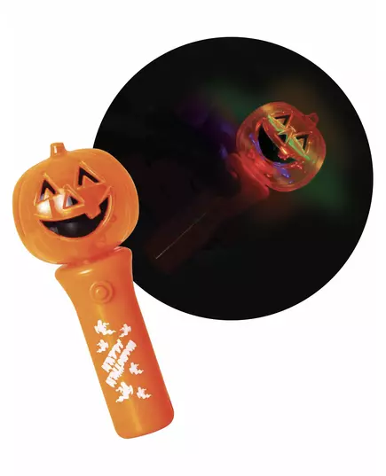 Lysande pumpa-spinnerfackla 12 x 5 cm