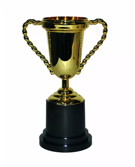 Guldfärgad trofé 25 cm