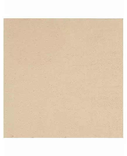 30 servetter i kraftpapper 33 x 33 cm