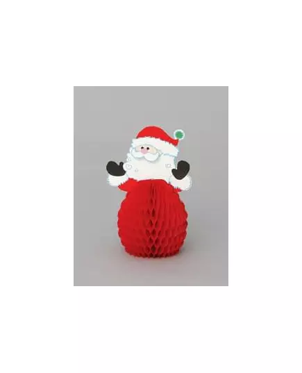 4 mini bordsdekorationer med jultomte 15 cm