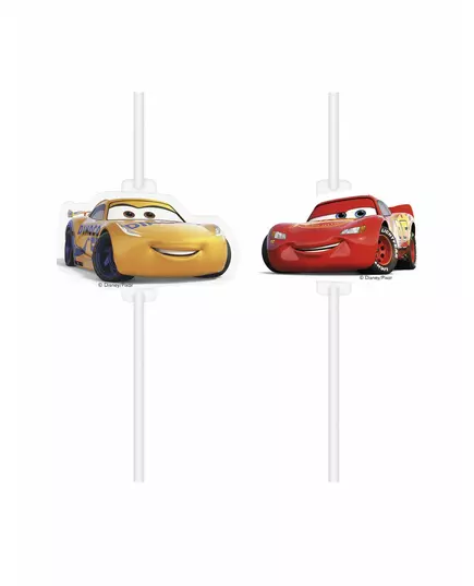 4 Cars 3™ medaljongpapperssugrör