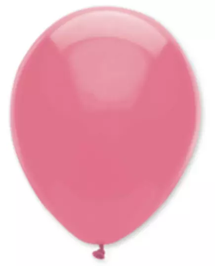 6 rosa latexballonger 30 cm
