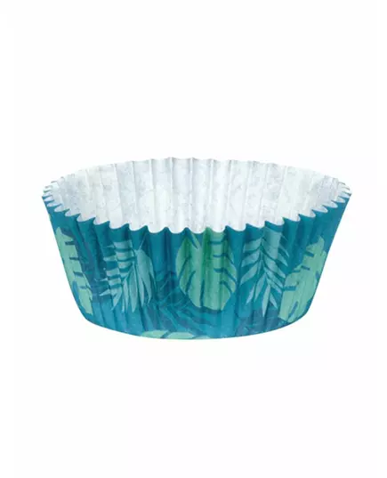 50 pappersformar för cupcakes Flamingo Tropic 6,5 cm