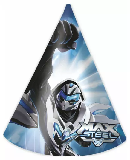 6 Max Steel™-hattar
