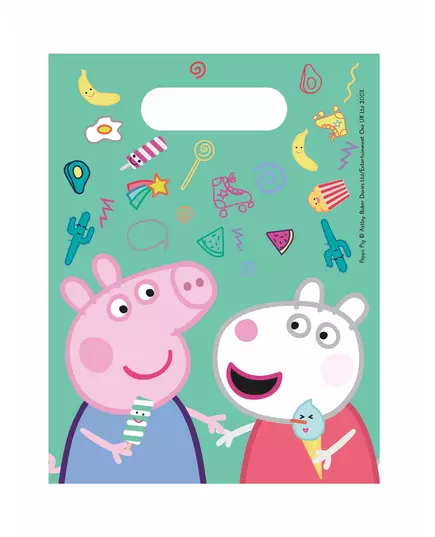 6 presentpåsar Peppa Pig™