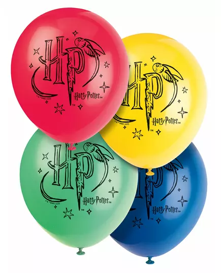 8 latexballonger Harry Potter™ 30 cm