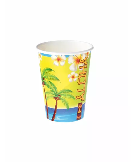 8 Aloha-pappmuggar 25 cl