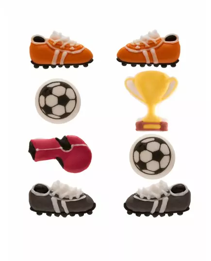 8 sockerfigurer Fotboll 9 g