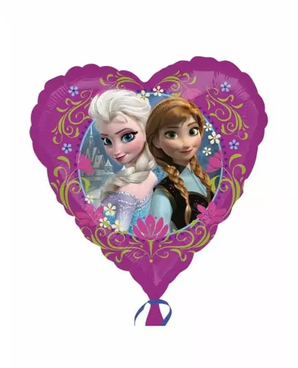 Hjärtformat aluminiumfolieballong med La Reine des Neiges™