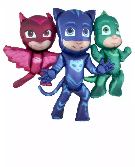 Aluminiumfolieballong Pyjamasques™ 144 x 127 cm