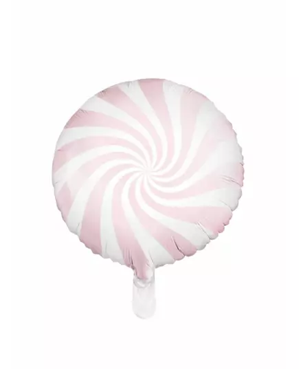 Aluminiumballong klubba rosa och vit 35 cm