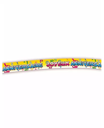 Grattis på födelsedagen-bandroll