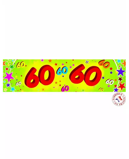 Pappersbanderoll 60 år 0,16x2,44 m