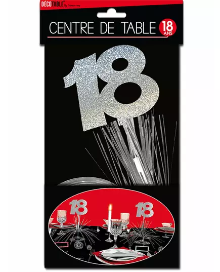 Bordsdekoration 18 år