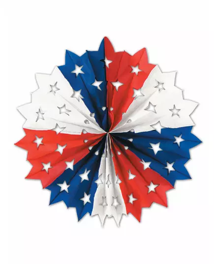 Pappersdekoration stjärna USA 28 cm