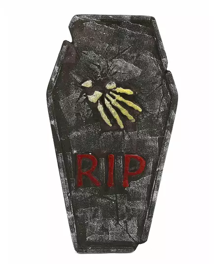 Halloween-dekoration gravsten 59 cm