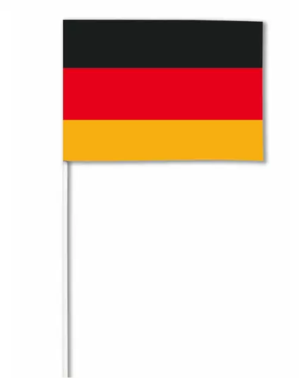 Tysklands pappersflagga 14 x 21 cm