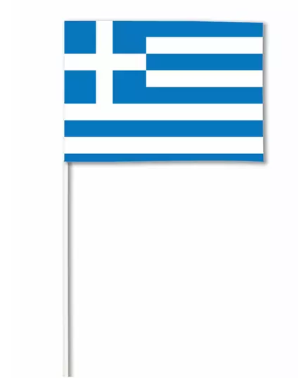 Pappersflagga Grekland 14 x 21 cm