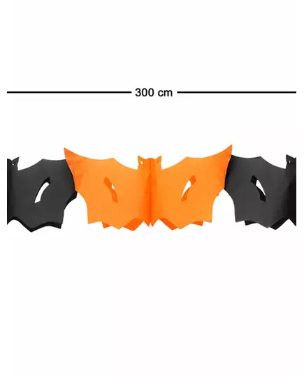 Fladdermusgirlang Halloween 3 meter