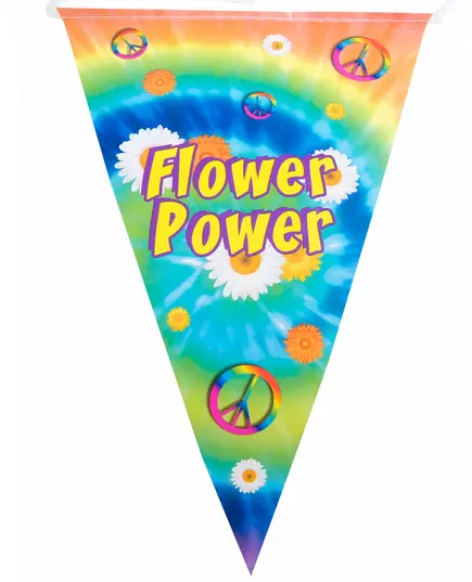 Hippie-vimpelgirlang 5 m