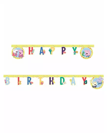 Happy Birthday-girlang Peppa Pig™ 2 m