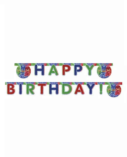 Happy Birthday-girlang Pyjamasques™ 200 x 16 cm