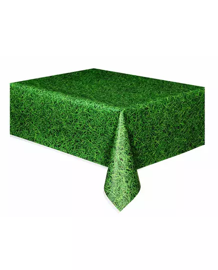 Grön plastduk med gräseffekt 137 x 274 cm