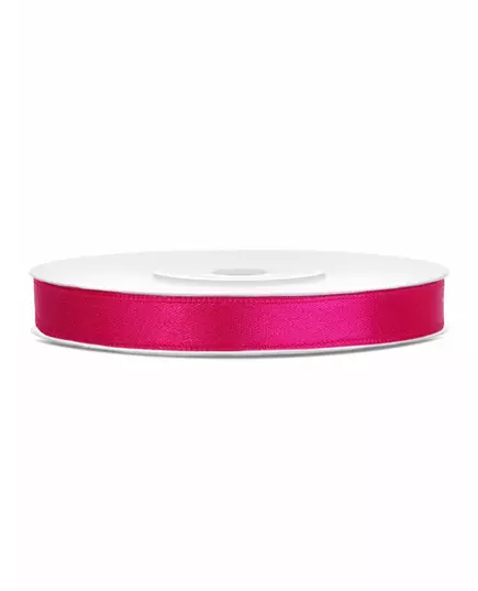 Fuchsiarosa satinband 0.6 cm x 25 m