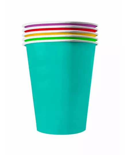 20 amerikanska pappmuggar återvinningsbara Summer 53 cl